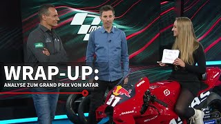 MotoGPWrapUp Bruggi Alex amp Nicky analysieren den Saisonstart in Katar  MotoGP [upl. by Lleira]