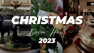 Christmas Decor Haul 2023  HomeSense Winners Dollarama  Canada Deals [upl. by Donald]