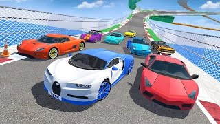 Mega Ramp Car Stunt  Gameplay  Car Racing Games  gaming [upl. by Lerrud]