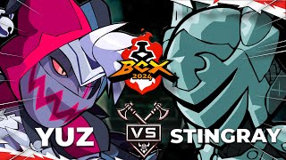 THE MOST INTENSE BCX SET  Stingray VS yuz  Winners Round 1  Brawlhalla World Championship 2024 [upl. by Ahsitneuq268]