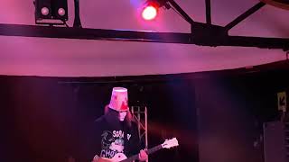 Buckethead shredding at the Cains Ballroom Tulsa Oklahoma 92424 [upl. by Akcimehs]