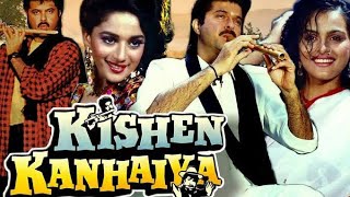 Kishan Kanhaiya  Anil Kapoor  Madhuri Dixit  Kadar Khan ll Full Movie Facts And Review [upl. by Suoivatco]