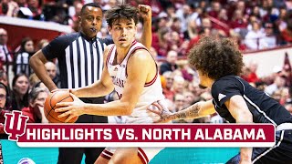 North Alabama at Indiana  Highlights  Big Ten Mens Basketball  Dec 21 2023 [upl. by Pepillo]