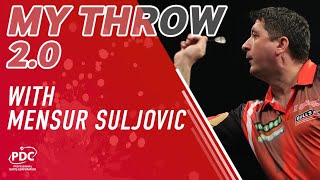 How To Play Darts  My Throw 20 with Mensur Suljovic [upl. by Vail]