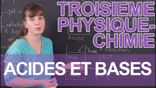 Acides et bases  PhysiqueChimie  3e  Les Bons Profs [upl. by Nayd112]