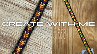 Bordered Chevron Friendship Bracelet Tutorial [upl. by Ahsac21]