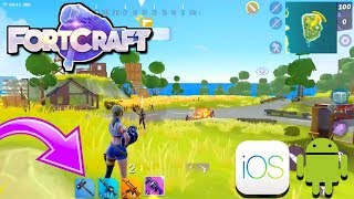 FORTCRAFT LA PURE COPIE DE FORTNITE BATTLE ROYALE MOBILE  pour iOS Android Gameplay [upl. by Eremaj]