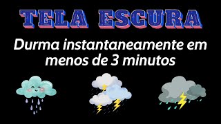 Adormeça imediatamente ao som de trovões e chuva intensa no telhado de ferro ondulado de uma casa [upl. by Yerrot]