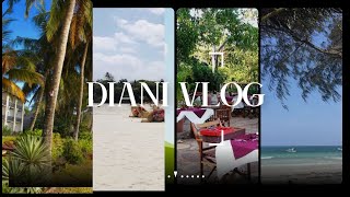 DIANI VLOG papillon lagoon Hotel Diani beach mini vacation at mombasa [upl. by Down]