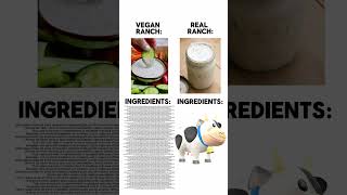 Vegan ranch vs real ranch memes vegan [upl. by Anaul971]