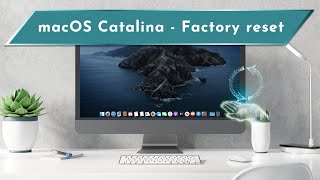 Mac  Factory reset  Fresh install  macOS Catalina [upl. by Elora]