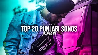 Top 20 Punjabi Songs  Jio Saavns Weekly 05 September 2019 [upl. by Olaf]