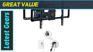 ECHOGEAR TV Wall Mount with in Wall Power Kit  Elevate Your Viewing Experience [upl. by Enelyar702]