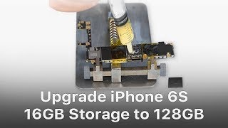 Upgrade iPhone 6S 16GB Storage to 128GB [upl. by Rodolfo16]