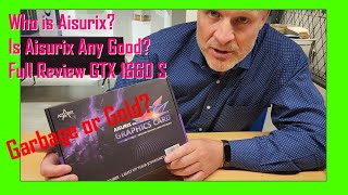 Aisurix GTX 1660 Super Unboxing Installation amp Review [upl. by Ecnatsnoc834]