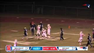 Hillcrest 4 Brian Robinson 10 yard wildcat pass TD [upl. by Adnolaj2]