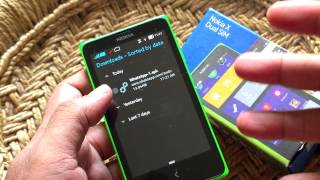 Nokia X  How to install WhatsApp Instagram or any Android APK [upl. by Anirec67]