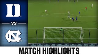 Duke vs North Carolina Match Highlights  2024 ACC Womens Soccer [upl. by Ahtela853]