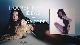 TRANSITION IDEAS 2  VIDEO STAR QR CODES [upl. by Fidelio707]