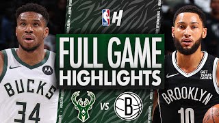 Milwaukee Bucks vs Brooklyn Nets  Full Game Highlights  October 27 2024  202425 NBA Season [upl. by Ansley]