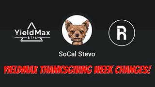 YIELDMAX WONT PAY ON THANKSGIVING WEEK  YIELDMAX amp ROUNDHILL DIVIDEND ETFS [upl. by Masuh323]