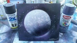 Moon Spray Painting [upl. by Steven671]