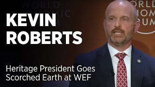 Heritage President Goes Scorched Earth on Globalist Elites at WEF [upl. by Eintroc]