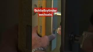 Neue Wohnung Schließzylinder wechseln Anleitung  Kurzfassung tipps sicherheit wohnung [upl. by Phelips909]