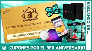 3er Aniversario de GEARBEST  Descuentos Especiales [upl. by Jahdol]