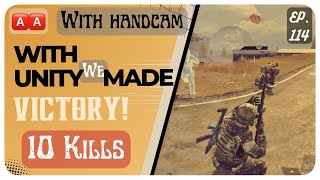 HANDCAM  With Unity We Made Victory  10 Kills  CODM  BR Squad  Ep 114 [upl. by Merv791]