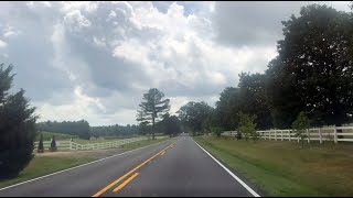 Driving From Castle Hill Cider to Charlottesville Virginia [upl. by Dippold]