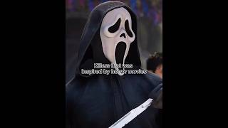 Killers that was inspired by horror movies foryou fyp scream shorts story ghostface fypシ゚ [upl. by Peppie437]