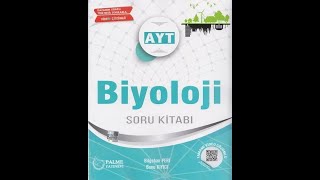 Palme Yayınları AYT Biyoloji Soru Kitabı [upl. by Nuahsed]