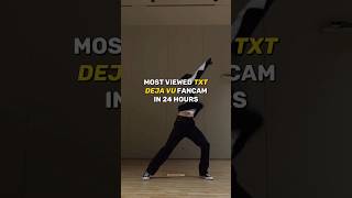 Most viewed TXT DEJA Vu fancam in 24 hours kpop txt yeonjun hueningkai [upl. by Lienhard]