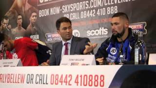 NATHAN CLEVERLY v TONY BELLEW 2  FINAL PRESS CONFERENCE  REPEAT OR REVENGE [upl. by Mylor]