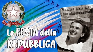 🟩⬜🟥 La FESTA della REPUBBLICA ITALIANA Educazione Civica e Storia  Cosa si festeggia il 2 GIUGNO [upl. by Bax]