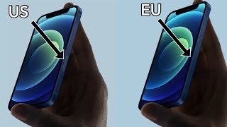 Difference between Us and Eu iPhone 12 models 5G MMVAWE EXPLAINED [upl. by Eciram295]