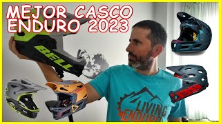 Mejores CASCOS Desmontables Enduro 2023 ⛑️​ LivingEnduro MTB [upl. by Kolnos284]