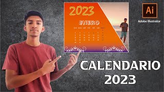 Cómo hacer un CALENDARIO en ADOBE ILLUSTRATOR [upl. by Lammond]