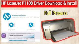 HP LaserJet P1108 Driver Download amp Installation  Full Process 2024 techlive7377 [upl. by Esch]