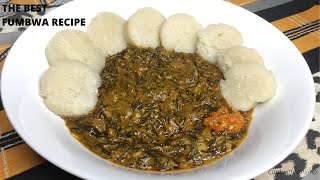 How to make FUMBWA congolese recipe  Recette de Fumbwa  CookwithNahima [upl. by Mur]