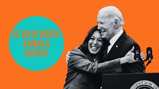 Se baja Biden Kamala suerte Noticias del Día [upl. by Dnarb216]