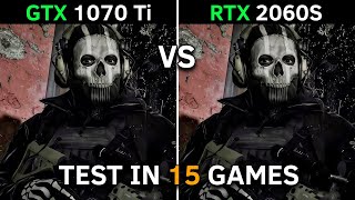 GTX 1070 Ti vs RTX 2060 SUPER  Test In 15 Latest Games  2023 [upl. by Brader]