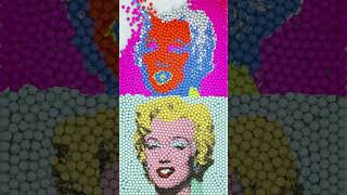 Balls Drop  quotMarylin Monroequot painting [upl. by Cerveny]