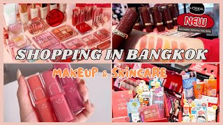 SHOPPING IN BANGKOK 🇹🇭  Makeup amp Skincare Products thailand shopping tour skincare makeup [upl. by Bee]