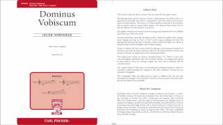 Dominus Vobiscum CM9496 by Jacob Narverud [upl. by Hsejar761]