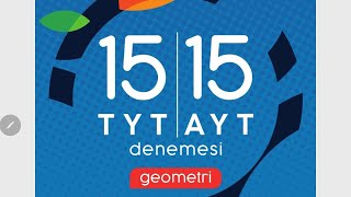 ENDEMİK GEOMETRİ DENEME  TYT 11 [upl. by Mcmaster]