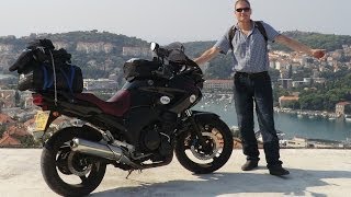 Motorcycle trip across Europe Yamaha TDM 900 Part 2 Greece Albania Montenegro Croatia [upl. by Akiehs430]