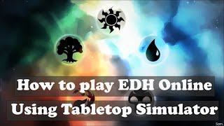 How to play Magic the Gathering using Tabletop Simulator [upl. by Enirok318]