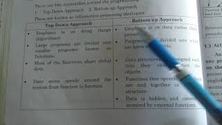 Top down and bottom up approach in c programming [upl. by Esiouqrut]